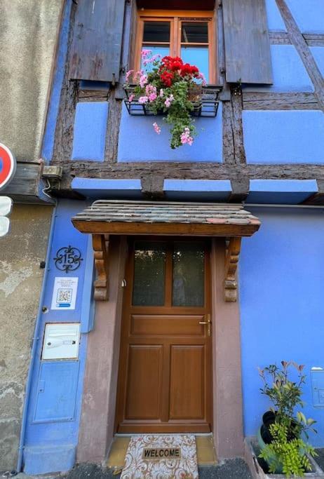 La Jolie Maison Bleue, Au Coeur De L'Alsace Kaysersberg-Vignoble Extérieur photo