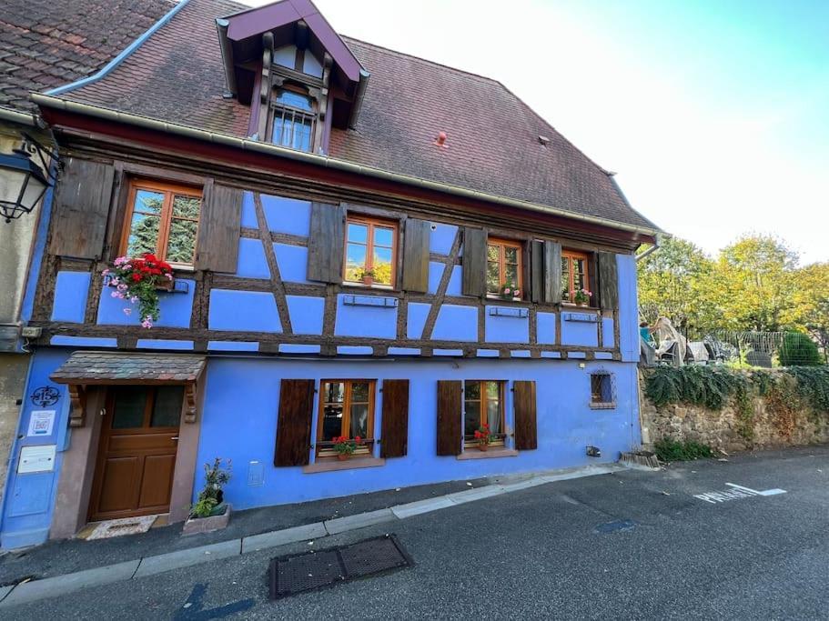 La Jolie Maison Bleue, Au Coeur De L'Alsace Kaysersberg-Vignoble Extérieur photo